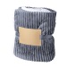 Couverture douce et chaude en polaire corail et sherpa 440g/m² Geschäftsgeschenk
