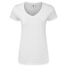 T-Shirt Frau Weiß - Iconic V-Neck, Textilien Fruit of the Loom Werbung