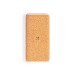 Power Bank  en liège 8000mAh, Powerbank avec chargement sans fil par induction Werbung