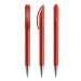 Prodir DS3TFS Frosted with Satin Metal Nose-Cone, Prodir-Stift Werbung