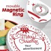 Calendrier de l'Avent magnétique avec des Napolitains de Choco Company, calendrier de l'Avent Werbung