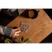 Puzzle-Untersetzer, Bierdeckel und Bierdeckel Werbung
