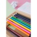 Set de crayons de couleur, carnet de notes - Paddy Geschäftsgeschenk