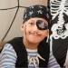 Pappe Piratenstirnband und Piratenauge Geschäftsgeschenk