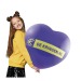 Ballon géant cœur 70cm Geschäftsgeschenk