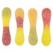 Langues acidulées en flowpack, bonbon gélifié Werbung