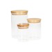 Bocal en verre bambou, 375ml Geschäftsgeschenk