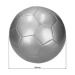 Ballon de football Big Carbon, grand, ballon de football Werbung