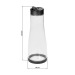 Carafe en verre Fresh 1,0 l, carafe Werbung