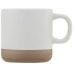 Terra - 350 ml Tasse aus Keramik auf Tonbasis Siebdruck, Tee- oder Kaffeetasse Werbung