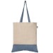 Quebec - Sac fourre-tout en coton recyclé bicolore 140 g/m² Sérigraphie Geschäftsgeschenk