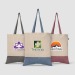 Quebec - Sac fourre-tout en coton recyclé bicolore 140 g/m² Sérigraphie Geschäftsgeschenk