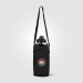 Sac pour bouteille en PU recyclé à fermeture éclair - 1.8 L Sérigraphie, sac isotherme  Werbung