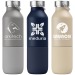 2-en-1 Bouteille en acier inoxydable recyclé à double paroi de 590ml et gobelet de 325ml Geschäftsgeschenk