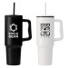 1180ml gobelet en acier inoxydable recyclé à double paroi avec paille Sérigraphie Geschäftsgeschenk
