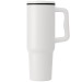 1180ml gobelet en acier inoxydable recyclé à double paroi avec paille Sérigraphie Geschäftsgeschenk