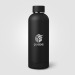 Contenant alimentaire Reborn en acier inoxydable recyclé - 500 ml Colour Jet Geschäftsgeschenk