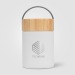 Contenant alimentaire Reborn en acier inoxydable recyclé - 500 ml Colour Jet Geschäftsgeschenk