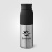 Bouteille Borealis à couvercle à torsion en acier inoxydable recyclé - 650 ml Colour Jet Geschäftsgeschenk