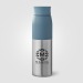 Bouteille Borealis à couvercle à torsion en acier inoxydable recyclé - 650 ml Colour Jet, Nouveauté Werbung