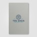 Carnet Rime, papier FSC, couverture souple, pages lignées - A5 Sérigraphie Geschäftsgeschenk
