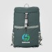 Sac à dos en polyester recyclé pour ordinateur portable 20L Sérigraphie Geschäftsgeschenk