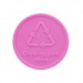 Jeton en chewing-gums recyclés, jeton Werbung