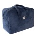 Wochenendtasche aus Cord oder Baumwolle, Reisegepäck aus Cord Werbung