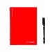 Infinitebook A5 couverture souple et 15 pages unies pour tableau blanc, cahier Werbung