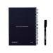 STARTER KIT INFINITE PLANNER A5. Das Set enthält einen infinite Diary, ein Reinigungsset, einen Marker und einen Markerhalter., Agenda Werbung
