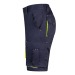 VL HEMERA. Zweifarbige, mehrtaschige 240g/m² Stretch-Bermuda aus 46% Baumwolle, 38% EME und 16% Polyester. Geschäftsgeschenk