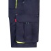 VL HEMERA. Zweifarbige, mehrtaschige 240g/m² Stretch-Bermuda aus 46% Baumwolle, 38% EME und 16% Polyester. Geschäftsgeschenk