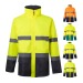 VL THEMIS. Parka bicolore 190g/m², en polyester 100%, avec enduction PU Geschäftsgeschenk