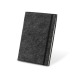 BALDWIN. Bloc-notes A5 avec couverture en feutrine recycléee 100% rPET et pages lignées, cahier Werbung