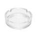 Aschenbecher aus mattiertem Glas, Aschenbecher Werbung