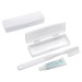 Set de voyage pour soins dentaires, brosse à dents et dentifrice Werbung