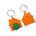 Schlüsselanhänger mit Münze1? "Haus"? Geschäftsgeschenk