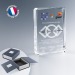 Rectangle facetté Geschäftsgeschenk