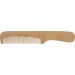 Peigne en bambou, peigne Werbung