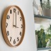 Horloge murale en bois, horloge et pendule murale Werbung