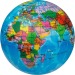 Balle anti-stress globe terrestre, globe terrestre Werbung