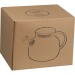 Bouteille en verre avec couvercle en bambou 1.000ml Geschäftsgeschenk