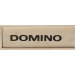Domino en bois Geschäftsgeschenk