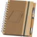 A5-Notizbuch mit Bambuseinband, recyceltes Notizbuch Werbung