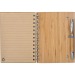 A5-Notizbuch mit Bambuseinband, recyceltes Notizbuch Werbung