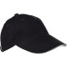 Casquette '6 Panel' 'Sandwich' 'heavy-brushed' Geschäftsgeschenk