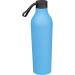 Gummierte Trinkflasche, 750ml fluo, Isothermische Trinkflasche Werbung