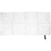 Serviette en microfibre avec élastique, Serviette en microfibre Werbung