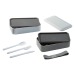 Doppel-Bento-Lunchbox 1250ml Geschäftsgeschenk