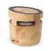 Enceinte en bois 3W avec chargeur sans fil Geschäftsgeschenk
